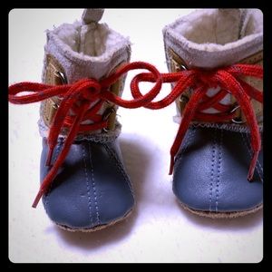 Baby duck boots